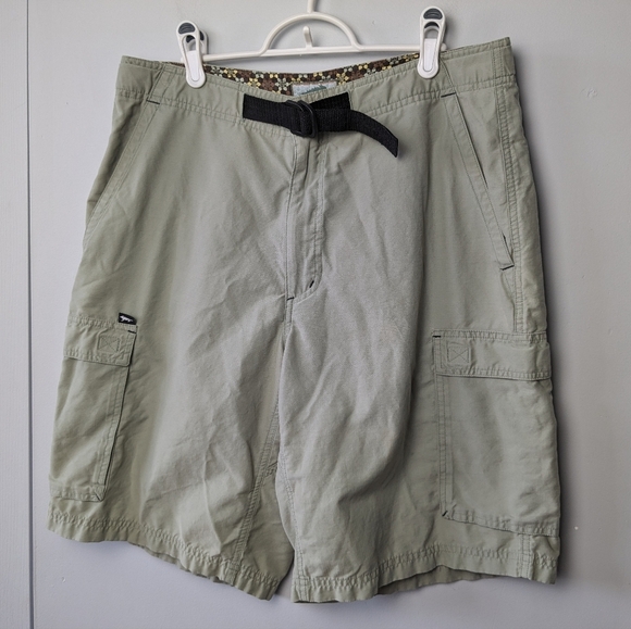 HORNY TOAD Men Cargo Short Loose Fit Size Medium Cotton/Nylon Material - Picture 1 of 9